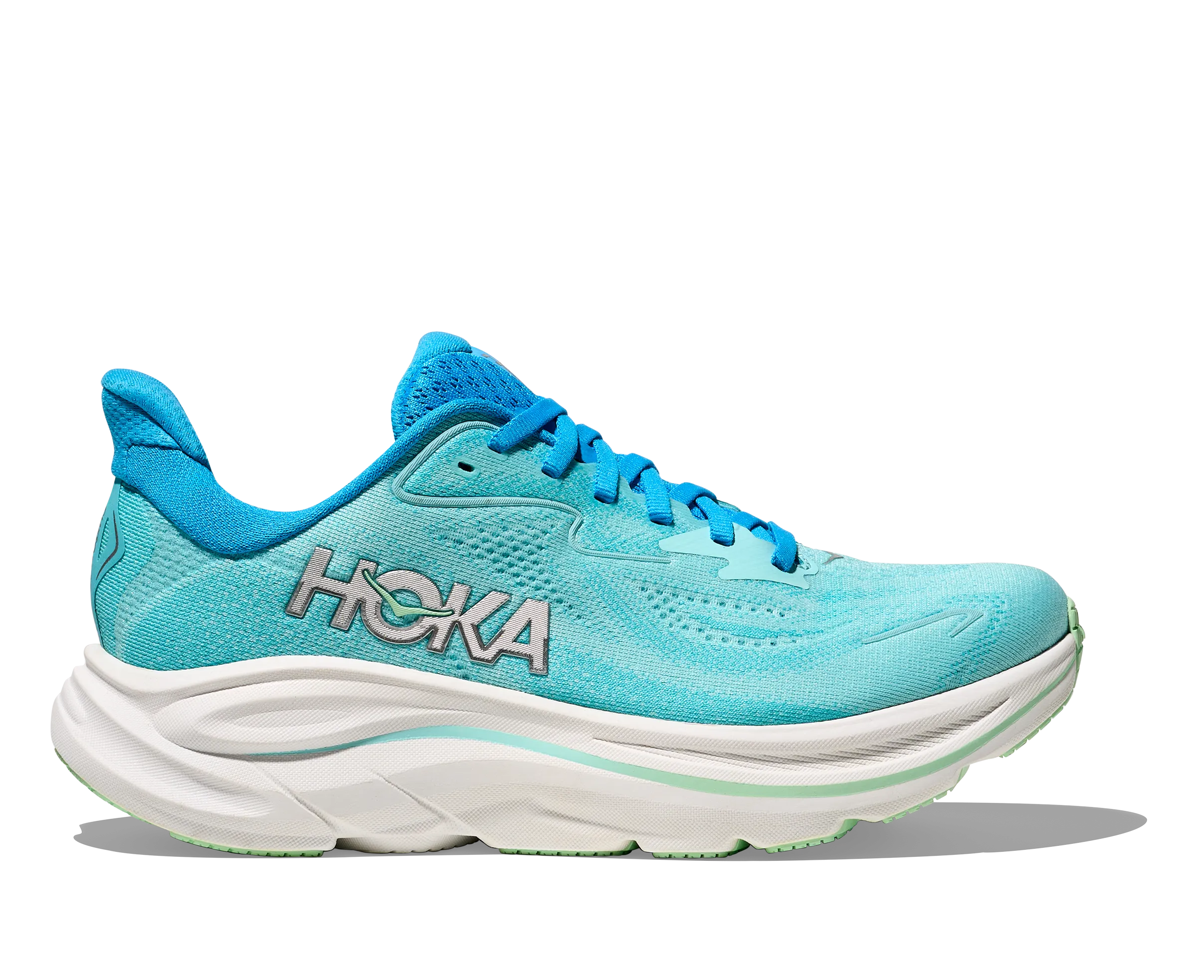 HOKA Women's Clifton 10 - SKYWARD BLUE / CIELO BLUE Best Barefoot Running Shoes