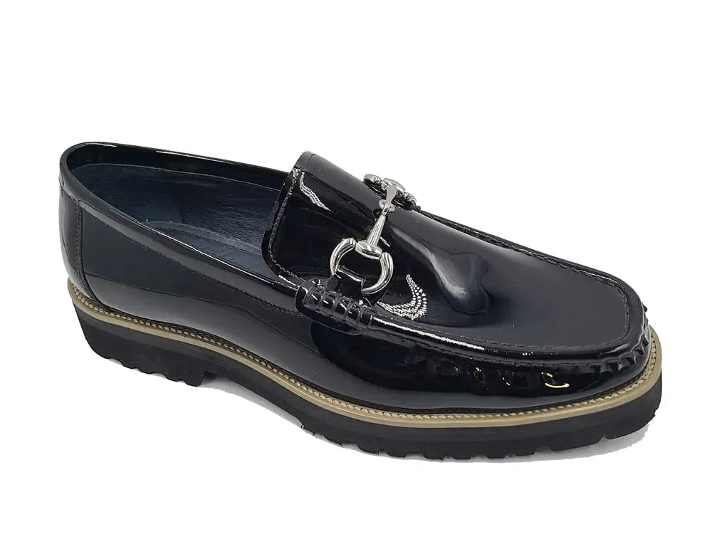 Horse Bit Loafer in Lug Sole Aldo Penny Loafers