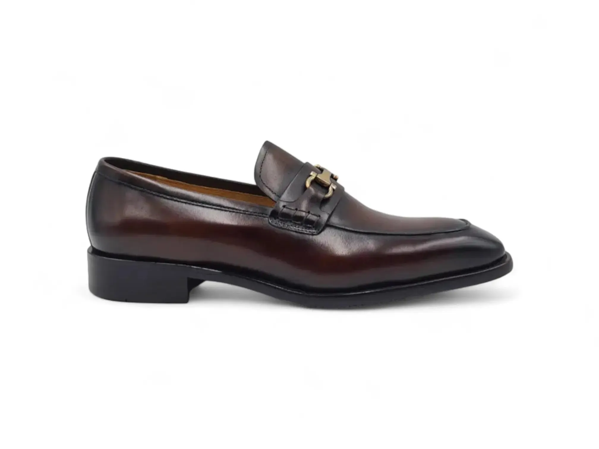 Loafers Bread Horsebit Buckle Loafer KS509-38