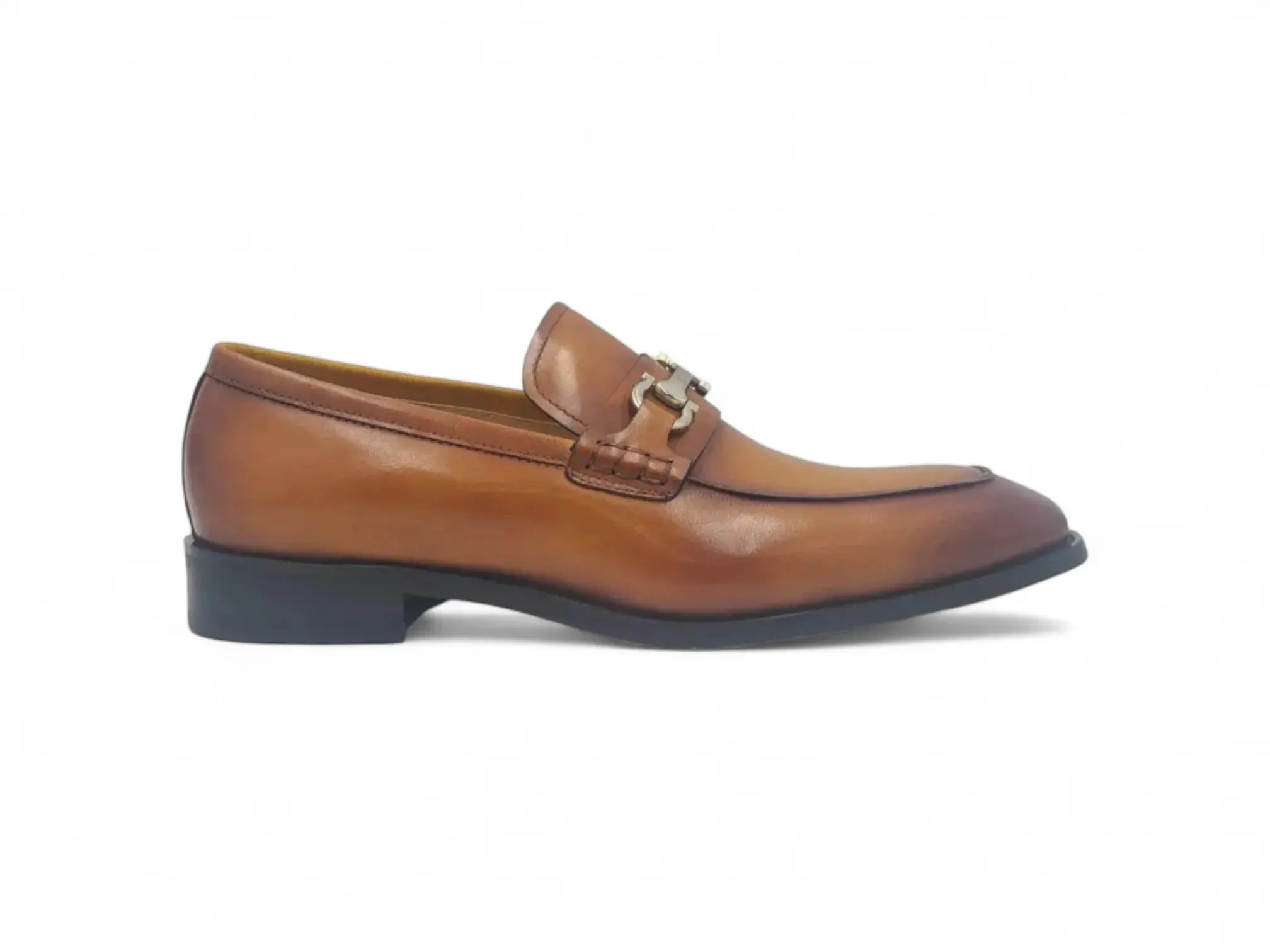 Horsebit Buckle Loafer KS509-38 Chunky Heel Loafers