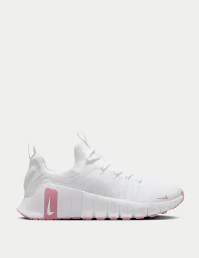 Best Nike Basketball Shoes Of All Time Free Metcon 6 Shoes - White/Elemental Pink