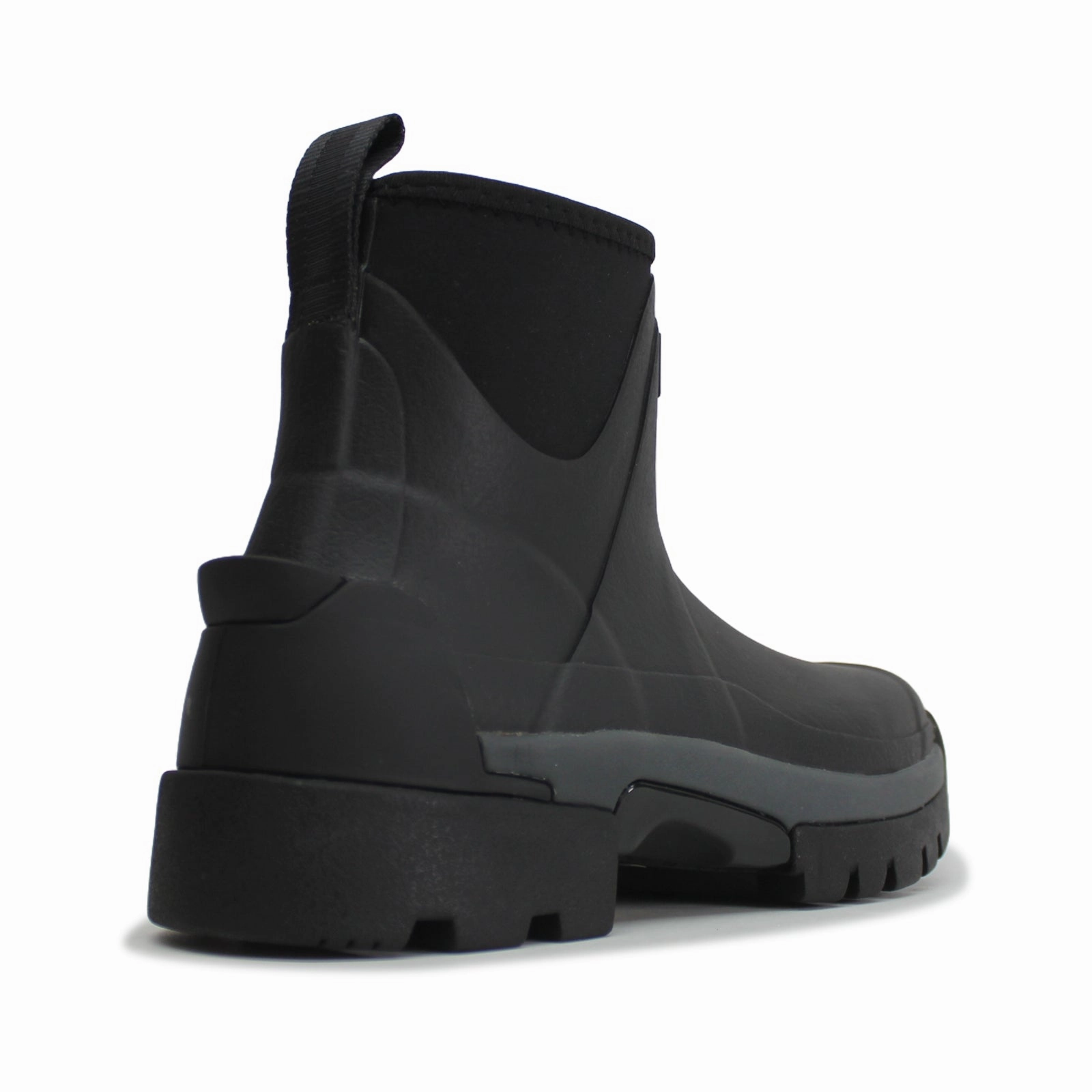 Meteora Chelsea Boots Hunter Balmoral Chelsea Neoprene Rubber Women's Ankle Black Boots