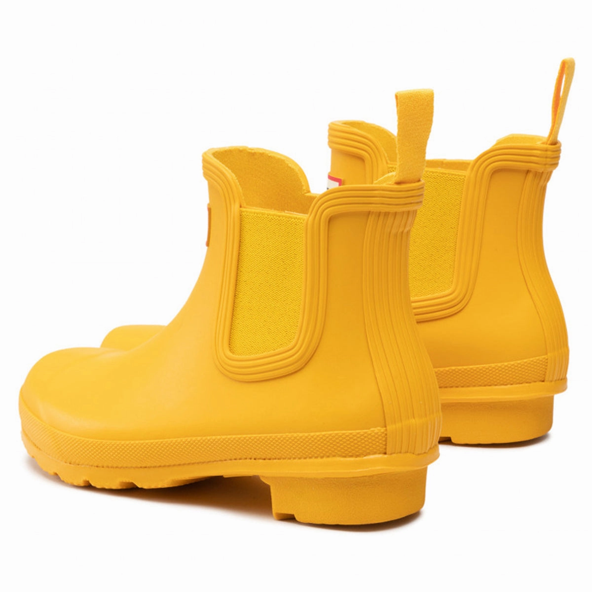 Soda Lug Sole Chelsea Boots Hunter Original Chelsea Rubber Women's Ankle Yellow Boots