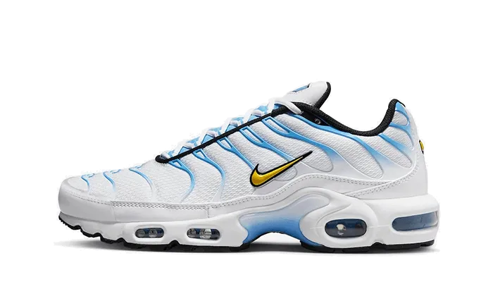 Nike Air Max Plus University Gold White Nike Shoes For Lifting Weights