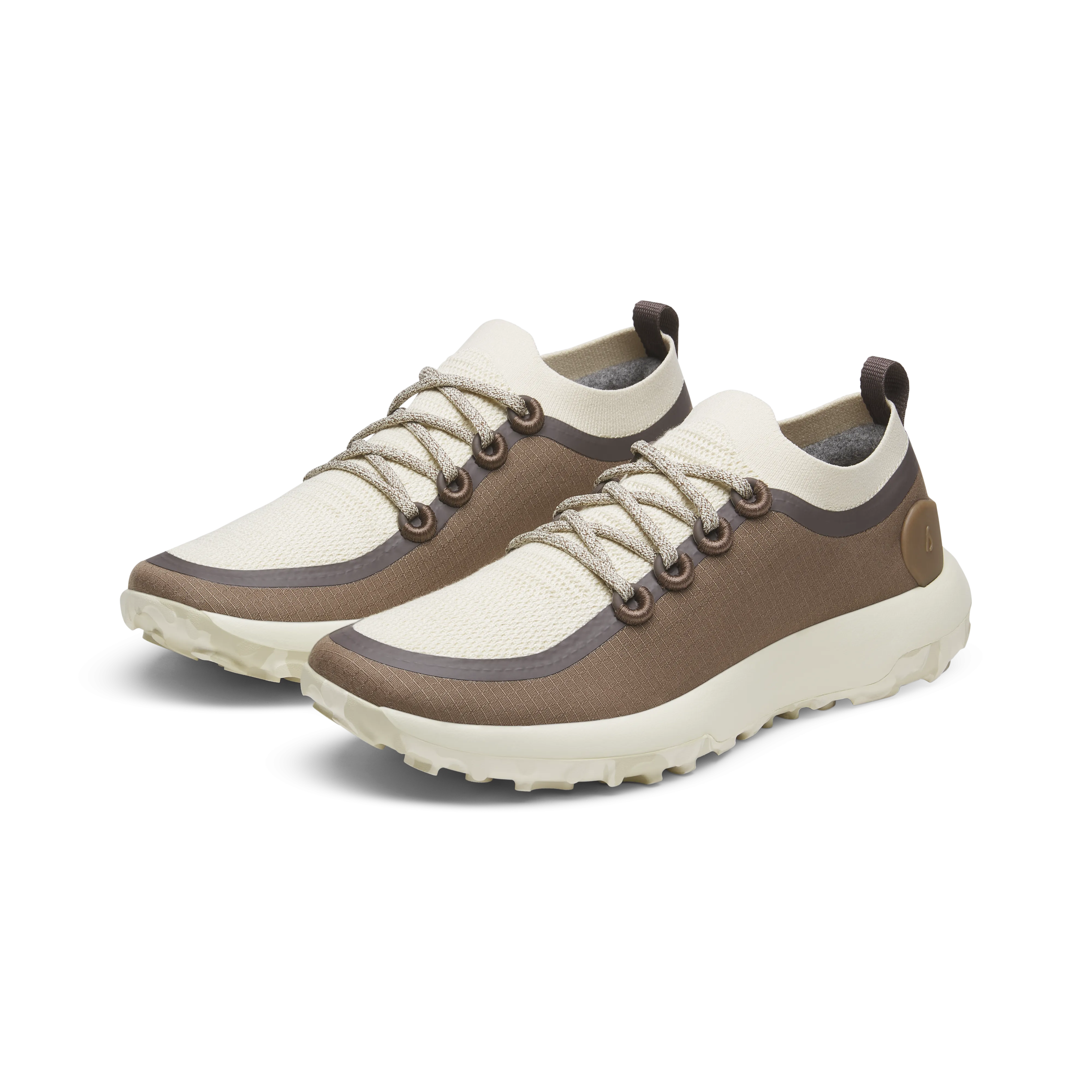 Wide Feet Trail Shoes Women's Trail Runner - Hazy Cocoa/Dark Cocoa (Stony Cream Sole)