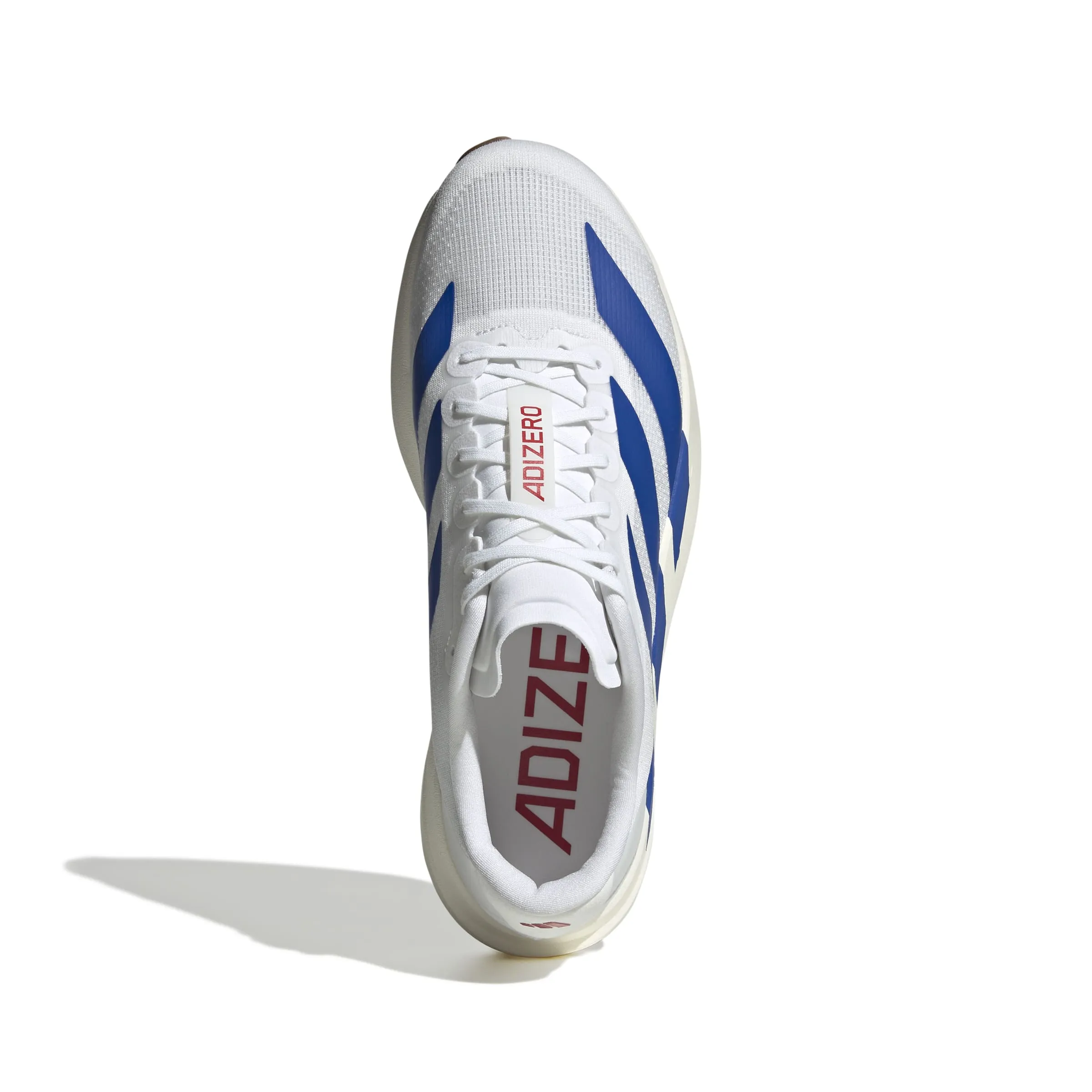 Men's Adizero Evo SL (FTWWHT/ROYBLU/PURRUB) Adidas See Through Shoes