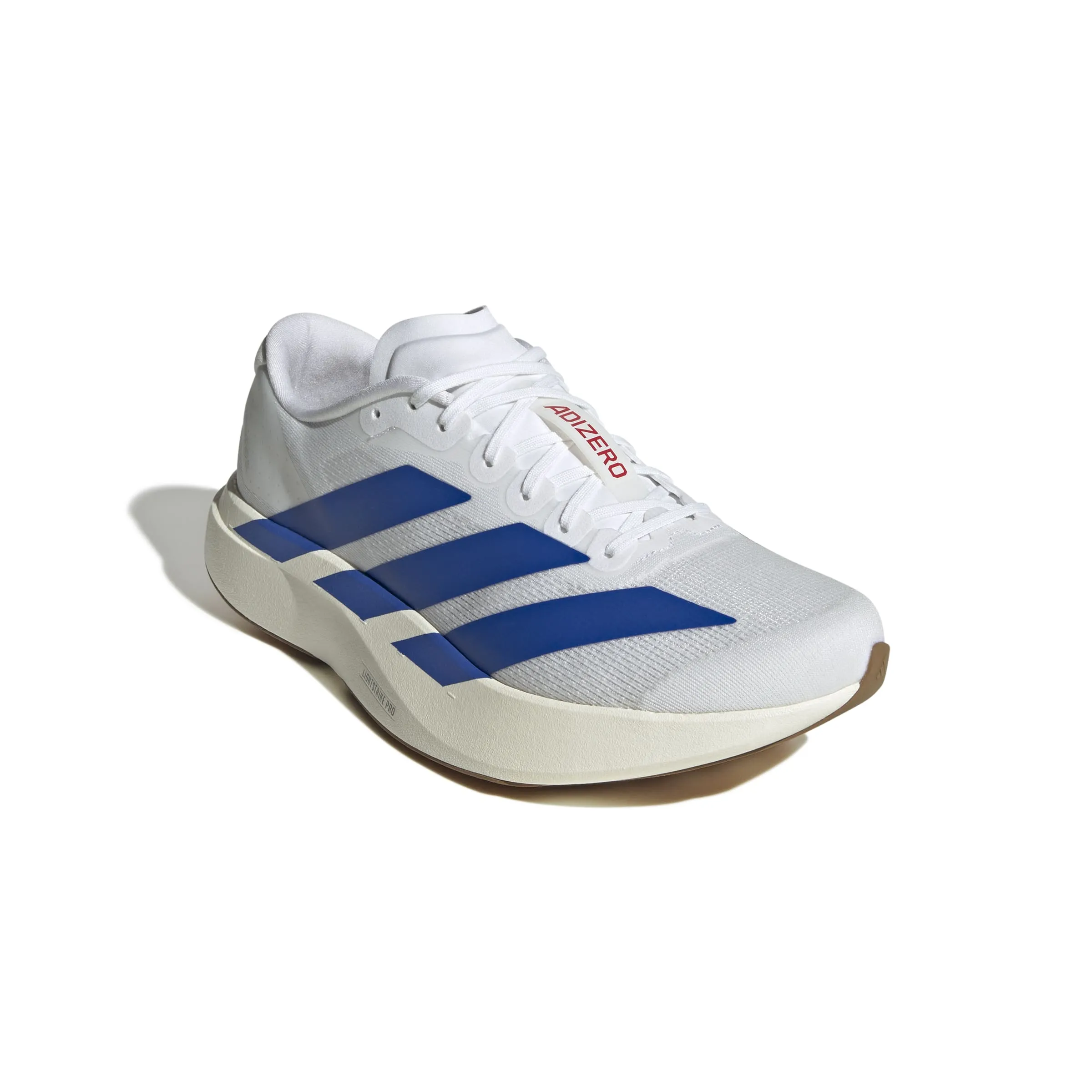 Adidas Originals Gazelle Bold Shoes Men's Adizero Evo SL (FTWWHT/ROYBLU/PURRUB)