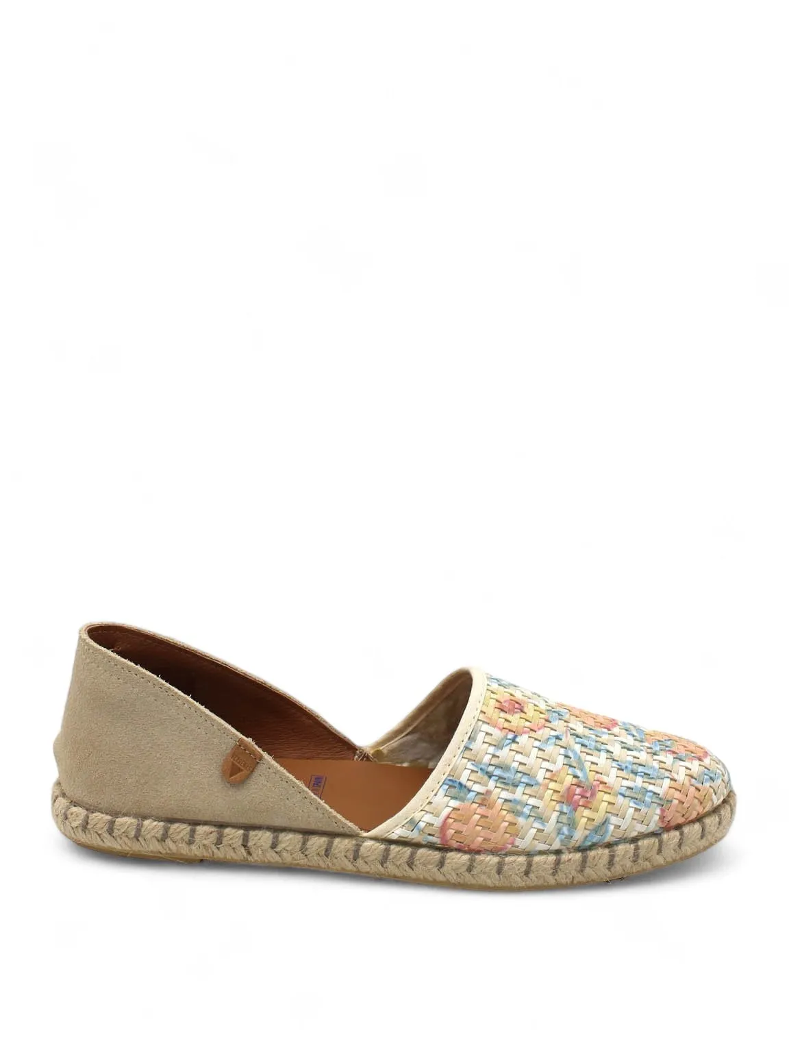 Carmen Blossom Woven Flat Espadrilles Marant Espadrilles