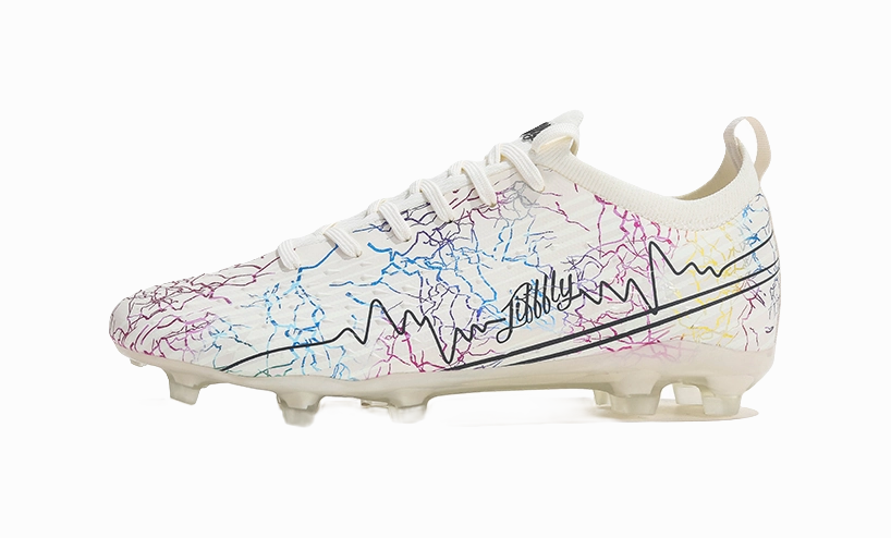 Childrens Soccer Cleats Jifffly FG Soccer Cleats - Long Studs for Artificial Turf with Anti-Slip & Shock Absorption Unisex