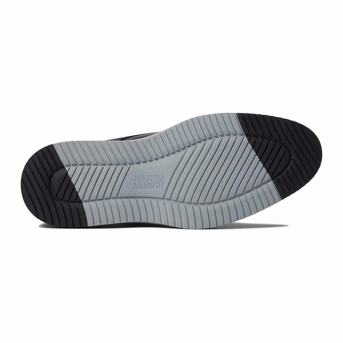 Johnston & Murphy Men's Upton Plain Toe Black Full Grain Light Oxford