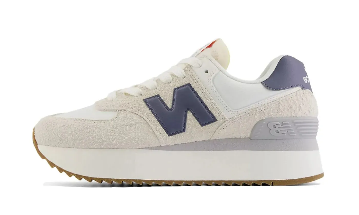 New Balance 574 Plus Moonbeam Dark Arctic Grey 574 New Balance Grey Pink