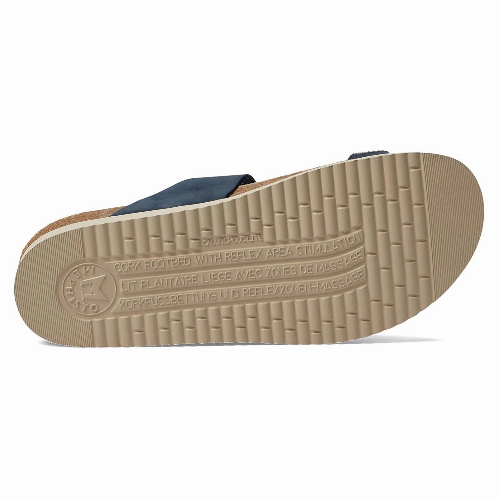 Mephisto Helenka Nubuck Women's Navy Slip On Sandals Mesh Chanel Espadrilles
