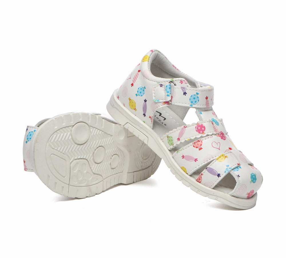 Kids Hoop And Loop Roma Candy Girls Sandals Juicy Couture Espadrilles