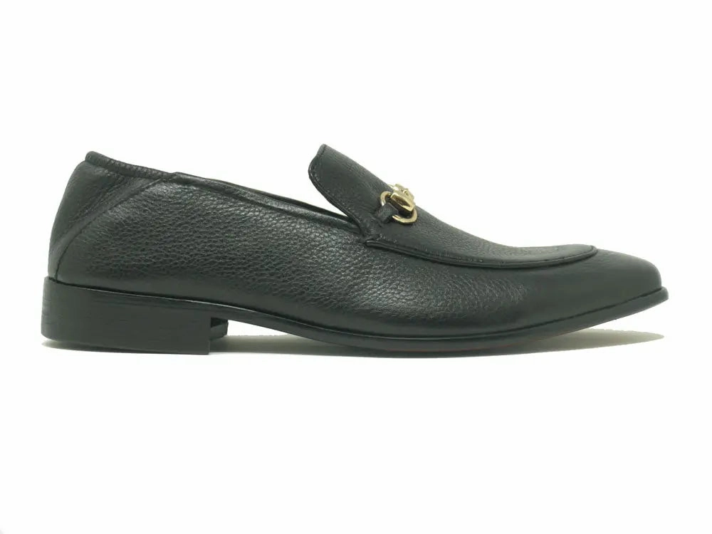 Ecco Loafers KS525-305 Soft Leather Casual Buckle Loafer/Mule