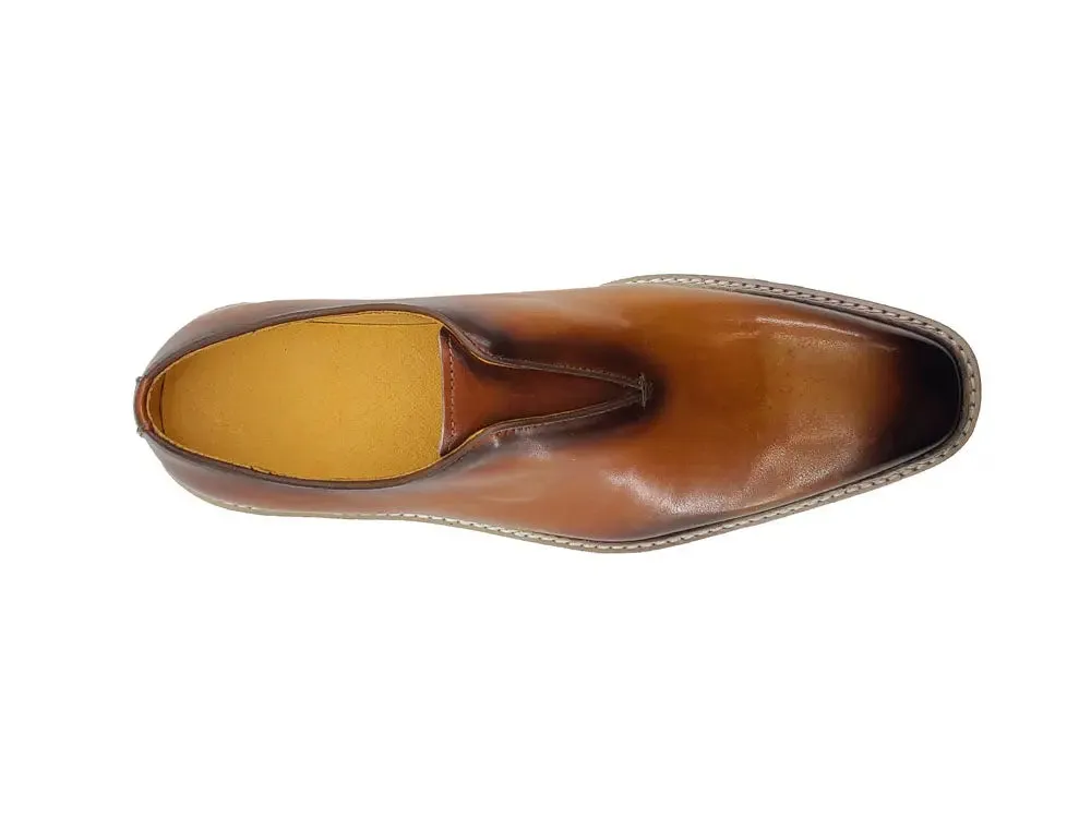 Laceless Loafer with Contrast color lightweight sole Princetown Loafers