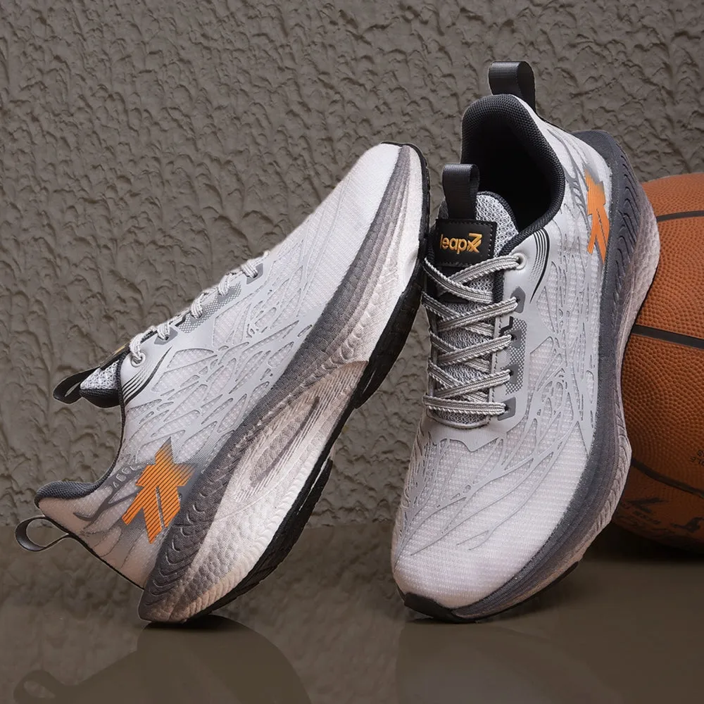 Gel-kayano Running Shoes Leap7x Light Grey Sports Lacing Running Shoes For Men XLM-01 By Liberty