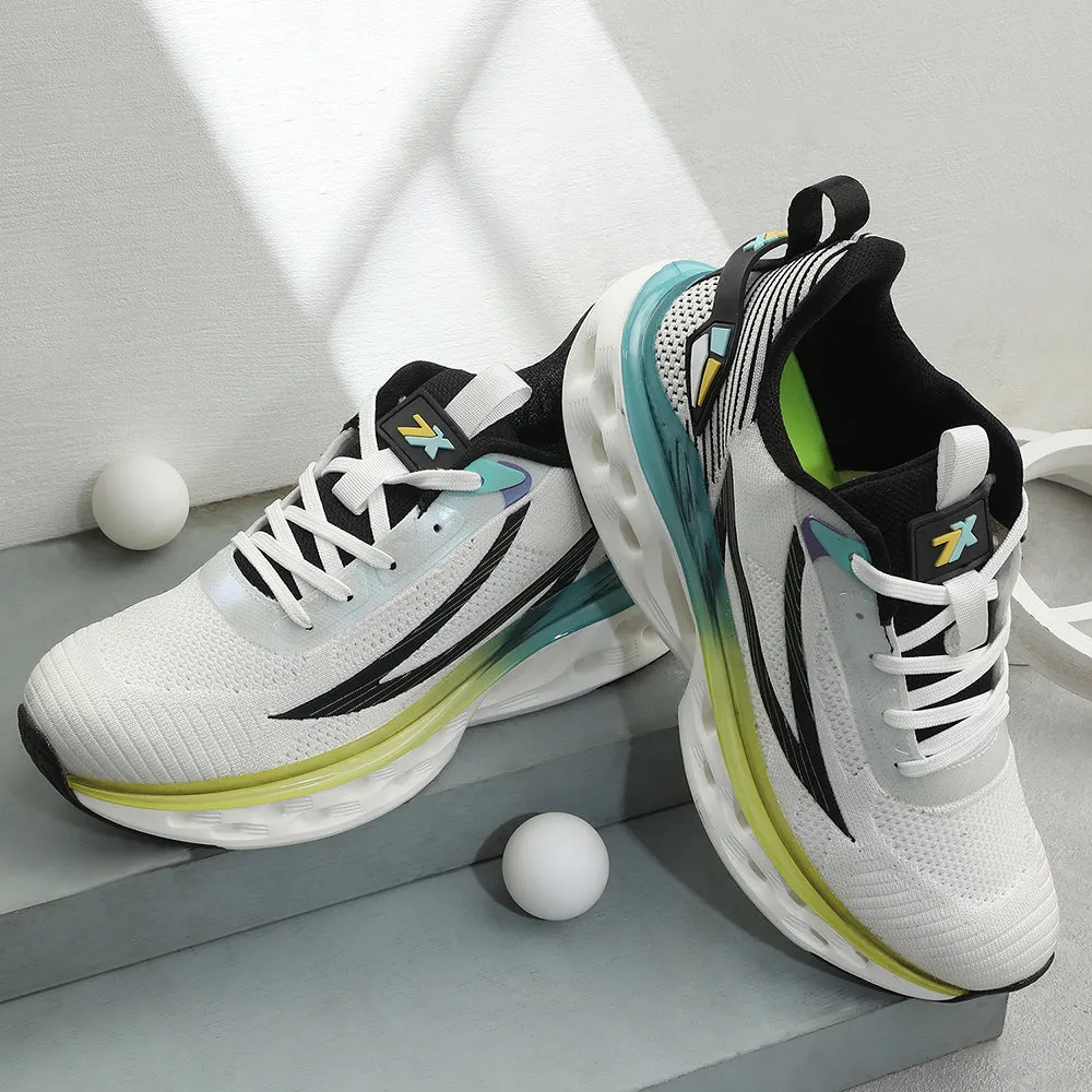 Best Running Shoes For Flat And Wide Feet Leap7x White Sports Running Shoes For Men NEPTUNE-1E By Liberty