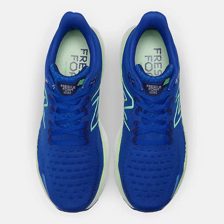 New Balance Basketball Shoes Mens New Balance Mens X 1080v12 Wide- Blue/Green Apple- (M1080S12)