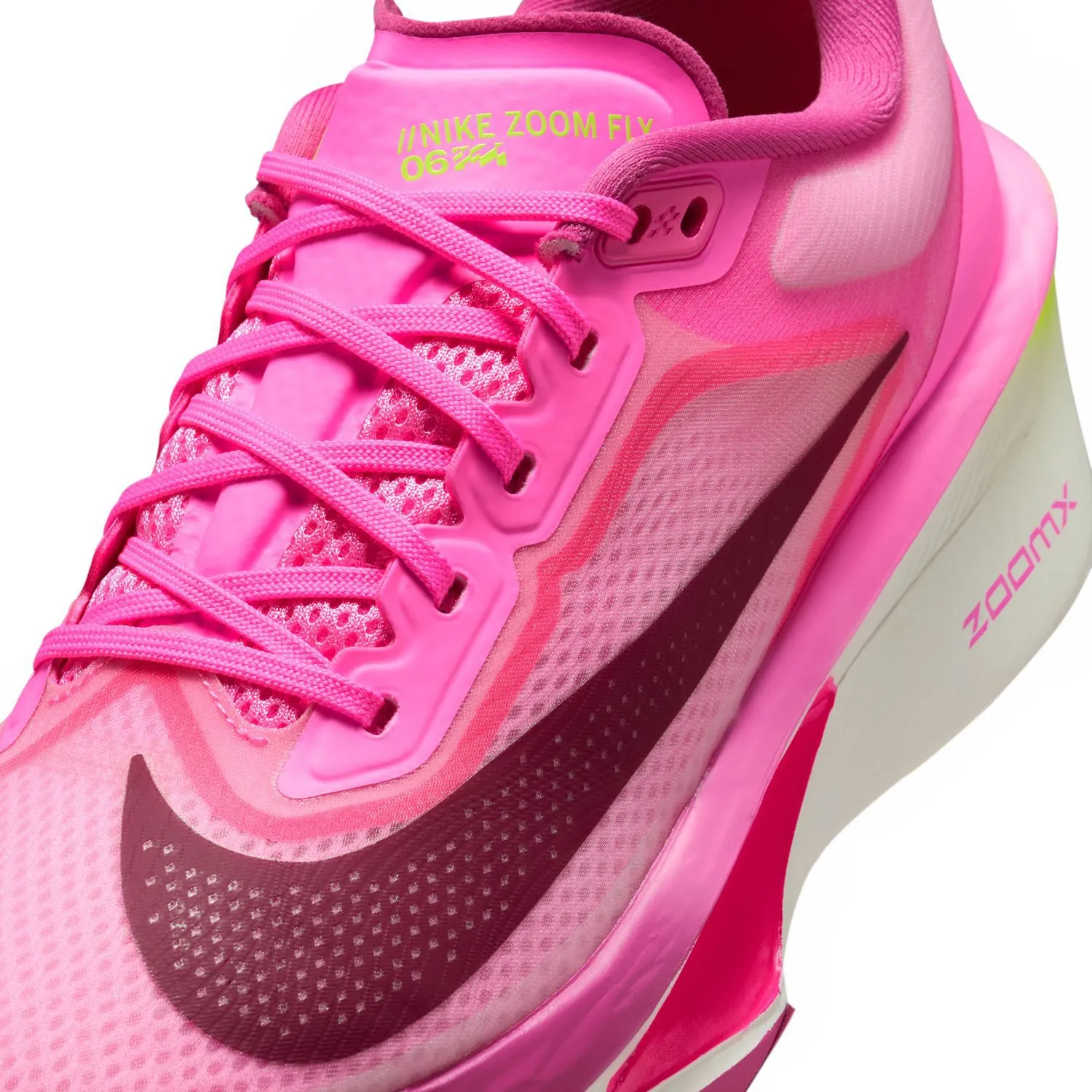 Women's Zoom Fly 6 Running Shoes Glacier Pink Spell / Bordeaux / Crimson Tint Nike Acg Ultrafly Trail Shoe