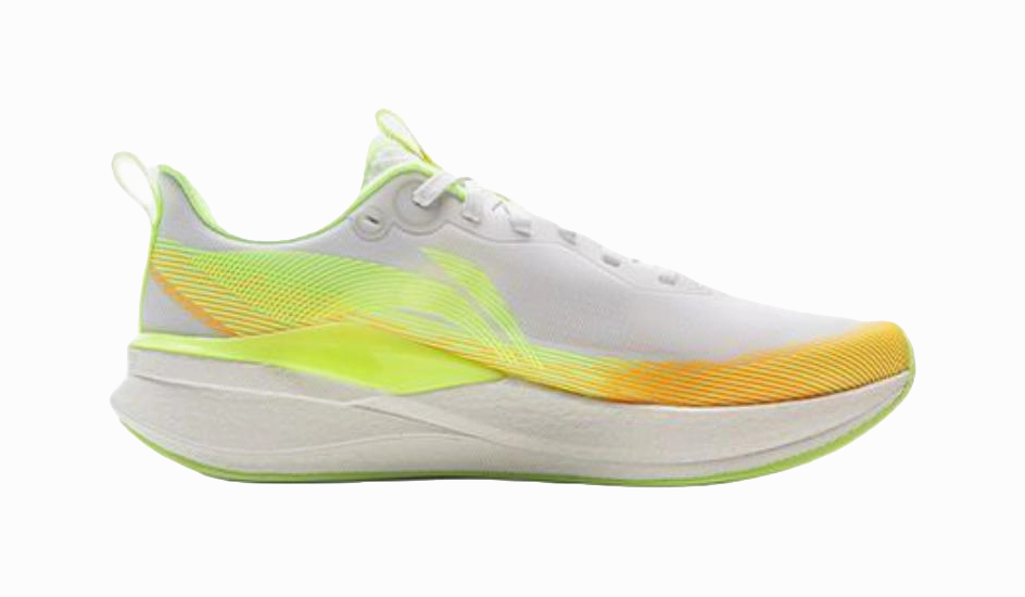 LINING YOUNG Running Breathable Low Top Kids' Running Shoes White Athletic Spikes Running Shoes