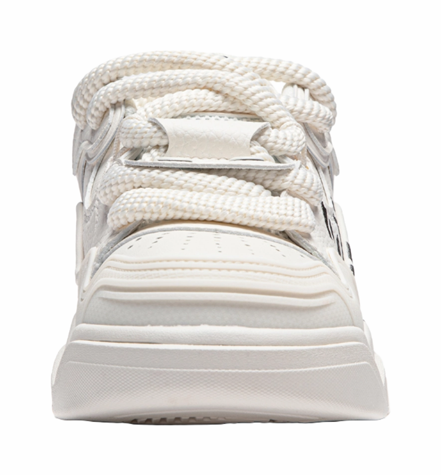 LiNing Zhi Cheng 2.0 Low top Skateboard Shoes Men's Mist White Scarpa Soft Climbing Shoes