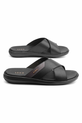 Slippers From Kohls LOGO 7942 BKA