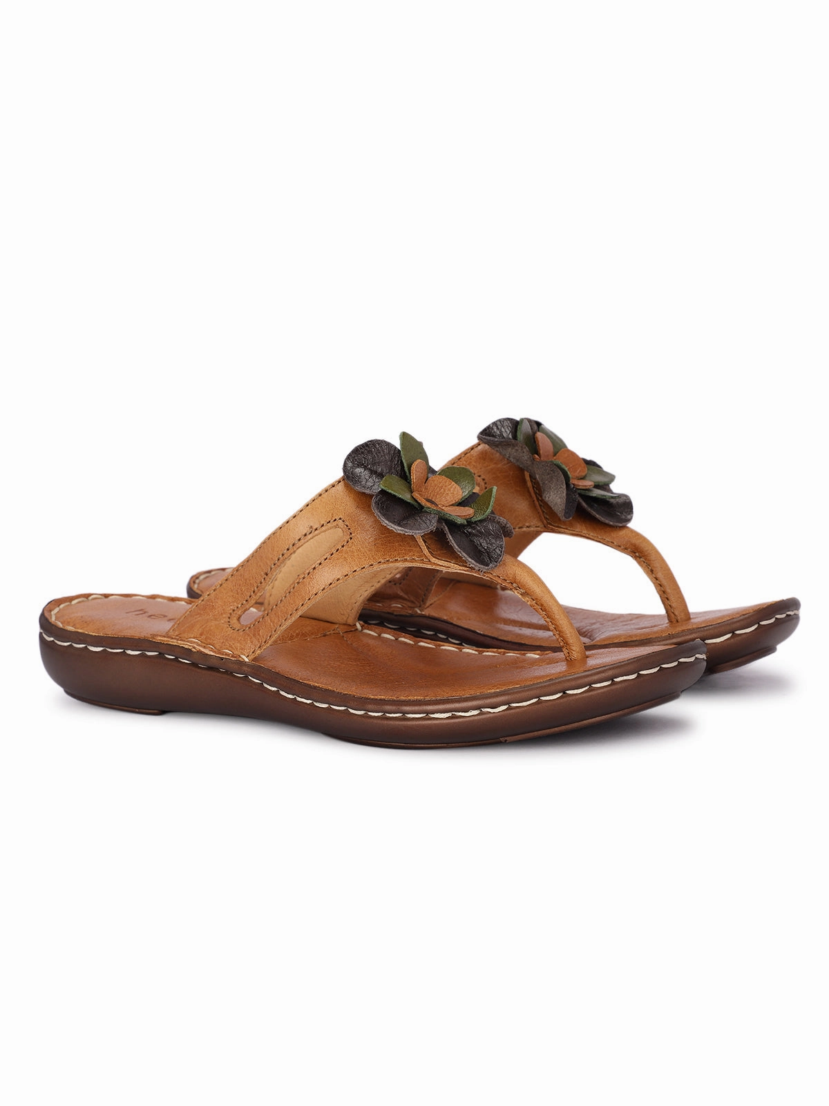 Woven Slides Lucea Premium Leather Slippers