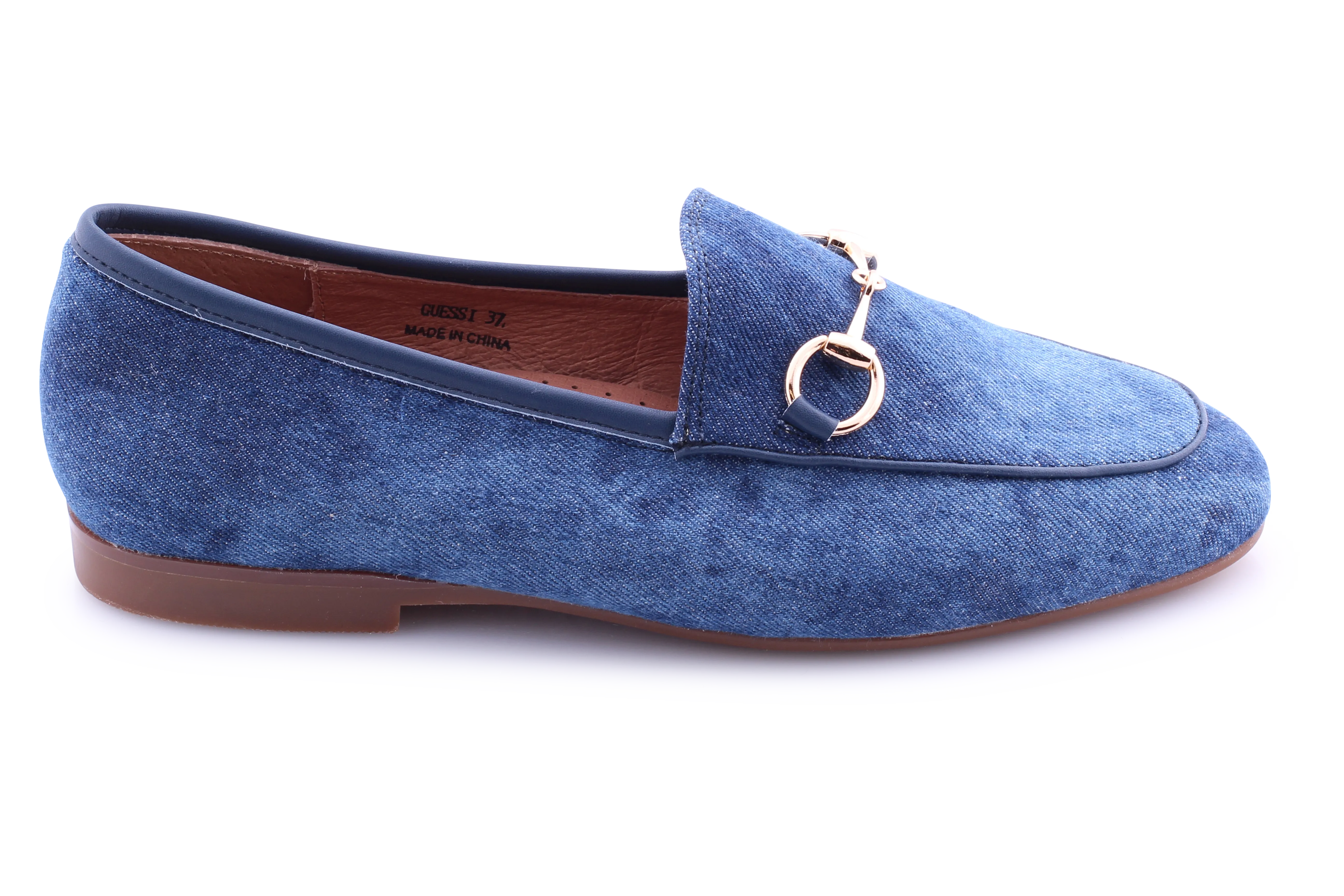 Lynette&Co Guessi Denim Stingray Loafers
