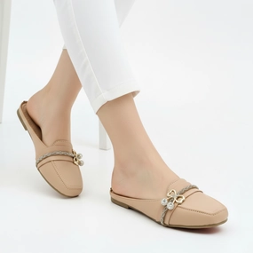 Flat Saddle Shoes M0515 oprn back-R58-4