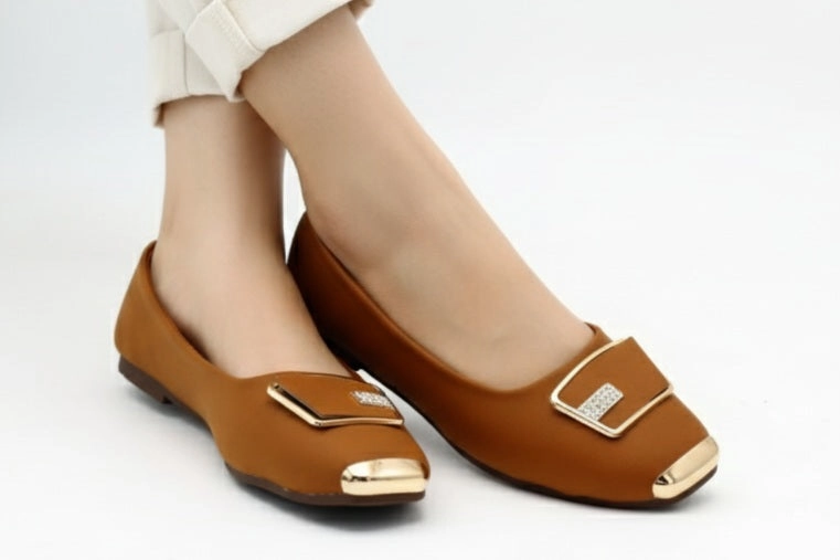 M0989 flat pump Simple Flat Wedding Shoes