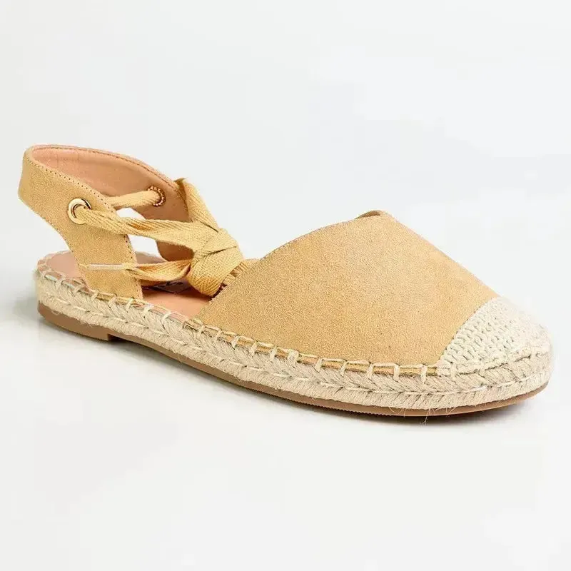 Madison Martini Espadrille Flats - Nude Castaner Carol Espadrilles