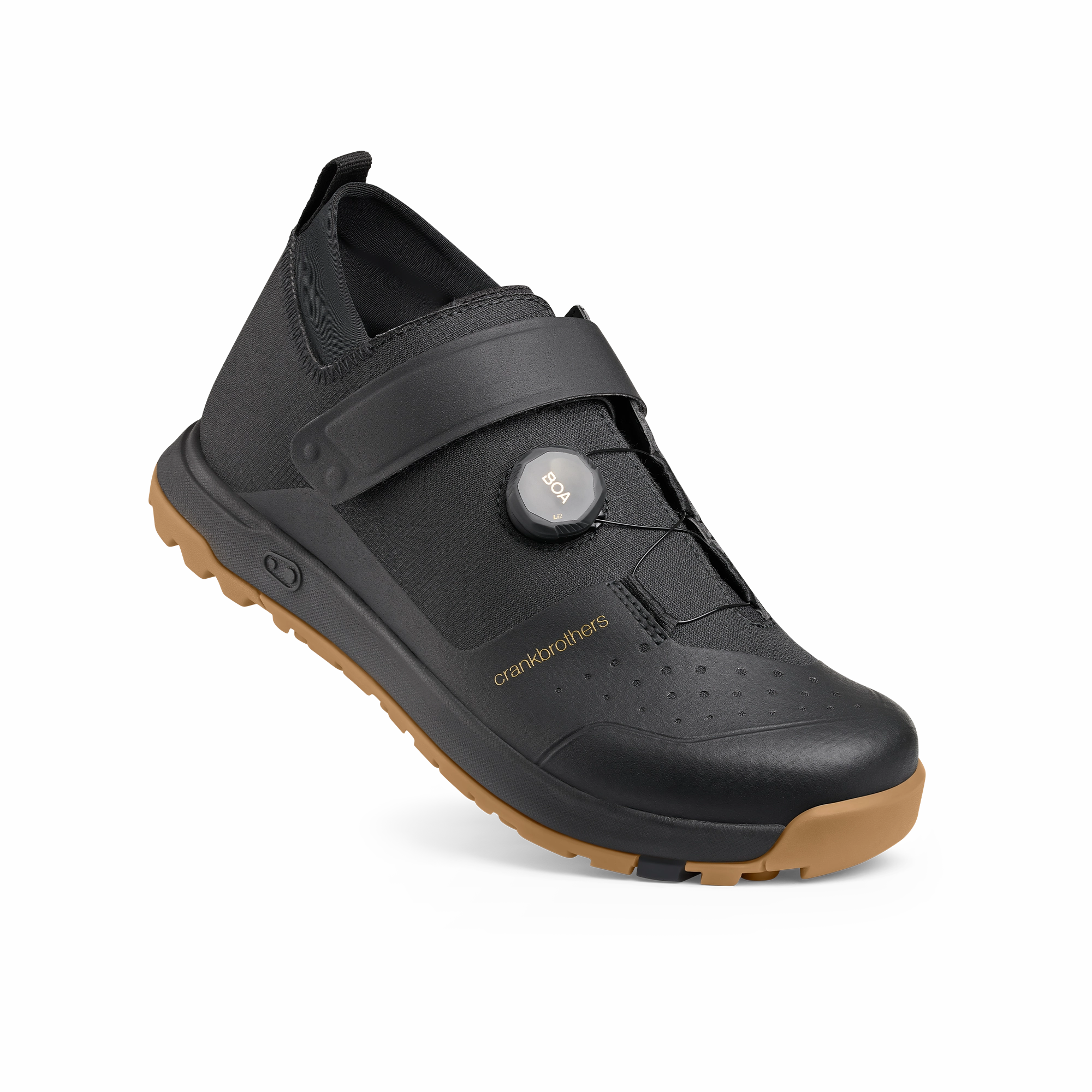 Mallet Trail BOA Clip-In Shoes - Black/Gold Walking Boots Or Trail Shoes