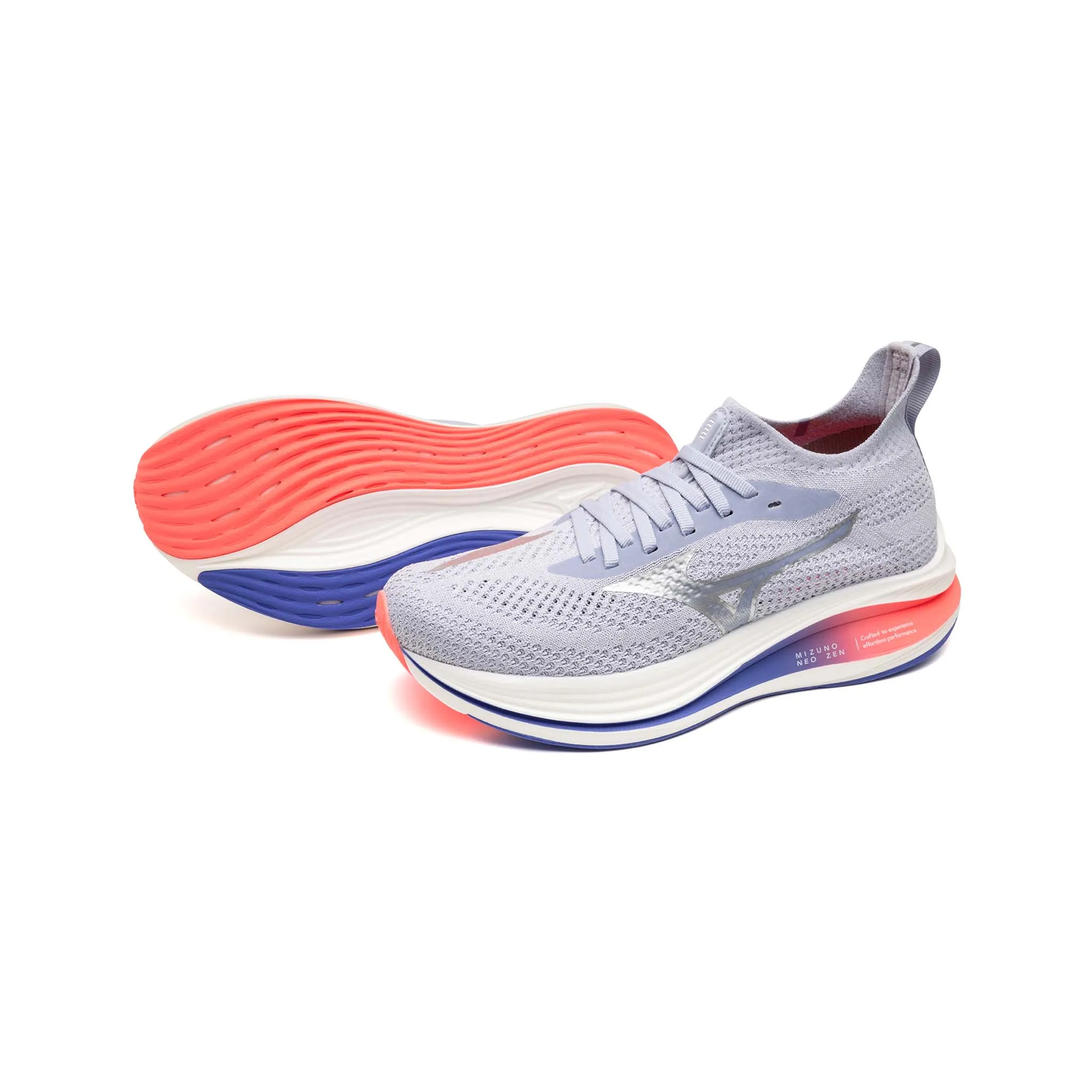 Mizuno | Women's Neo Zen Running Shoes - Icelandic Blue/Silver/Striking Coral Tanjun Running Shoes