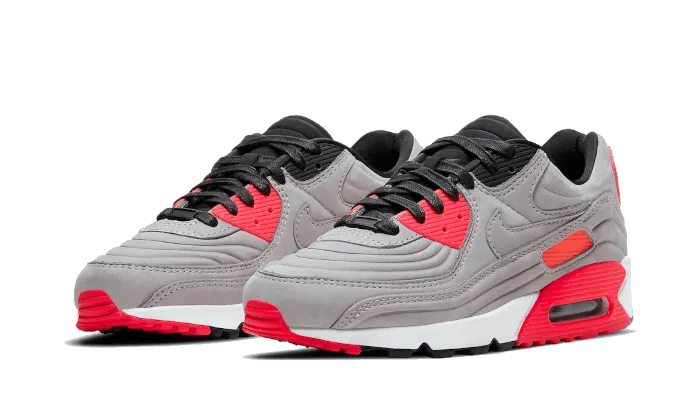 Nike Air Max 90 QS Lux Bright Crimson Nike Pearl Shoes