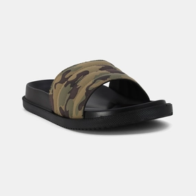 MEN CASUAL SLIDES SLIPPERS Boston Terrier Slippers