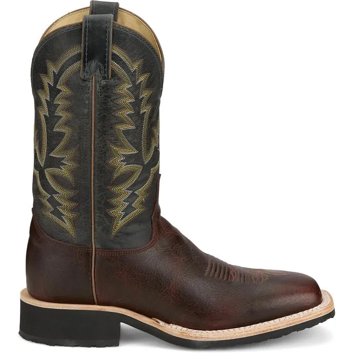 Good Cold Weather Hunting Boots Men's Justin Trainor 11" Western Boots BR393 Cognac