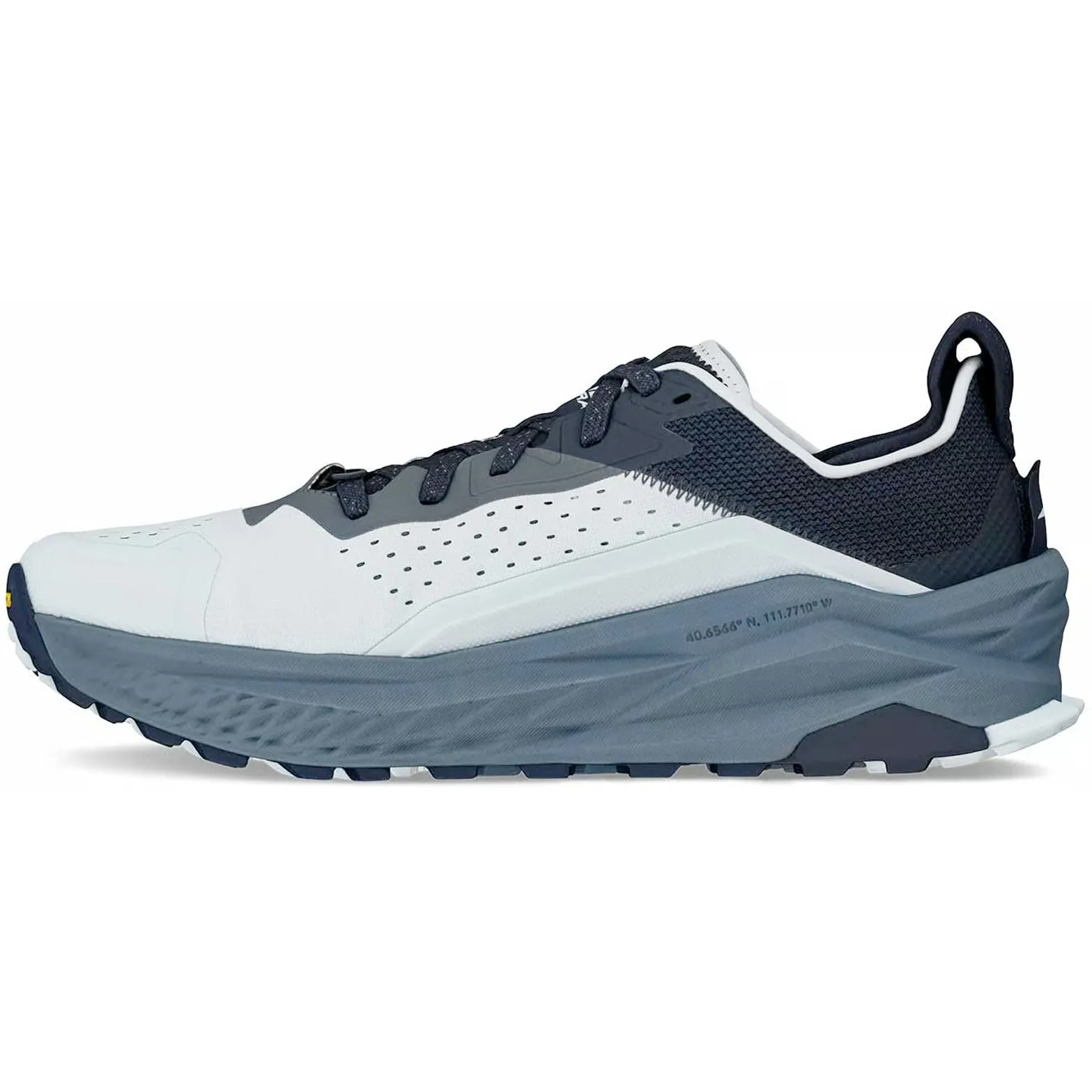 Men's Olympus 6 Trail Running Shoes Dark Blue Trail Runners Vs Running Shoes