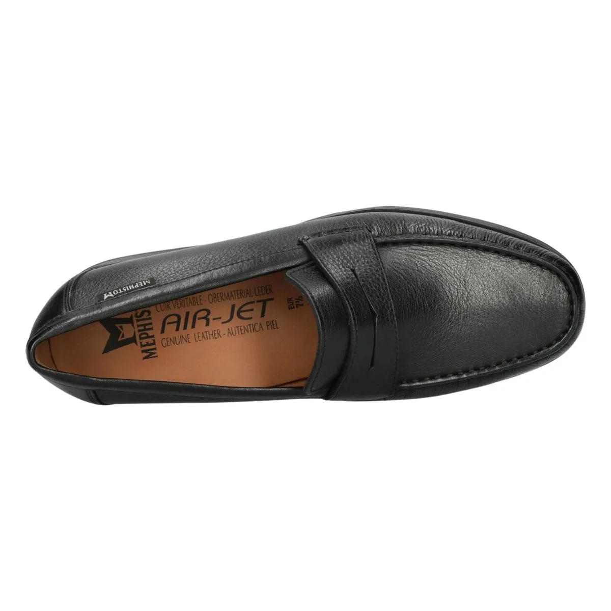 Polo Ralph Lauren Alston Leather Penny Loafers Mephisto Men's Harper 1 Black Leather