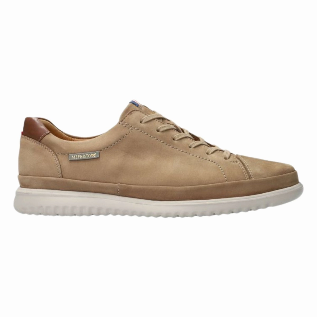 Mephisto Men's Thomas Taupe Leather And Womens Oxfords