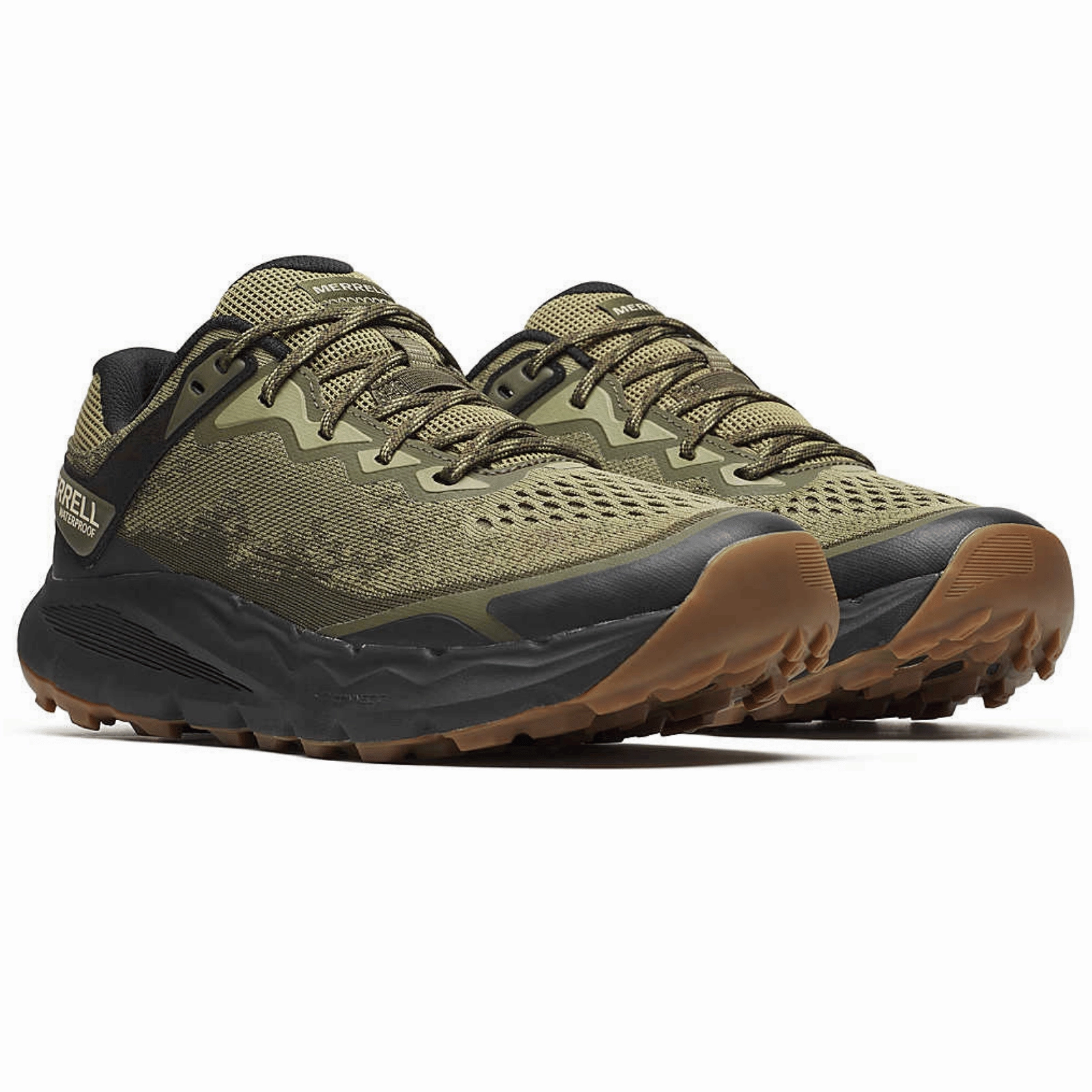 Merrell Mens Nova 4 Waterproof Trail Running Shoes