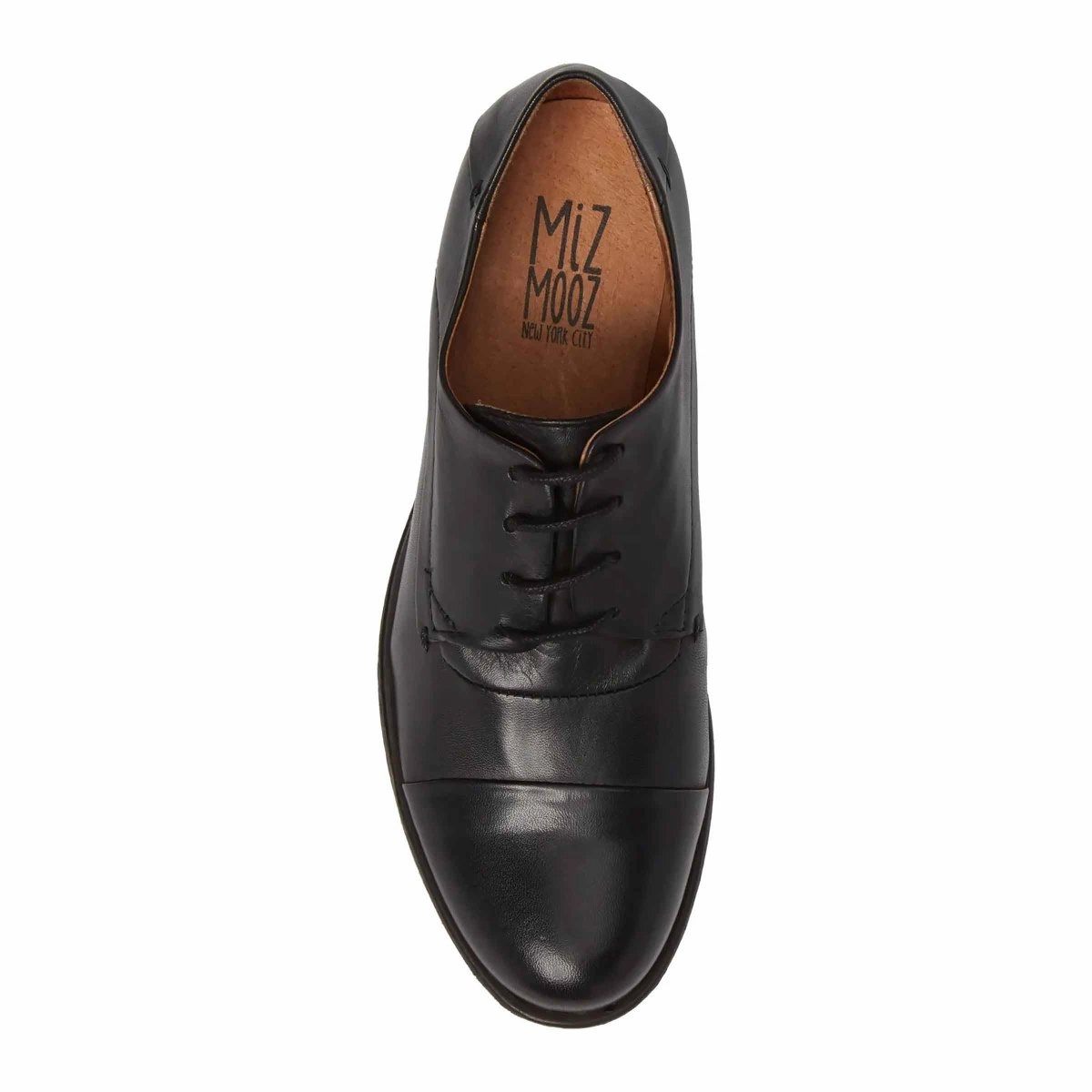 Motion Leather Oxfords Miz Mooz Women's Letty Black