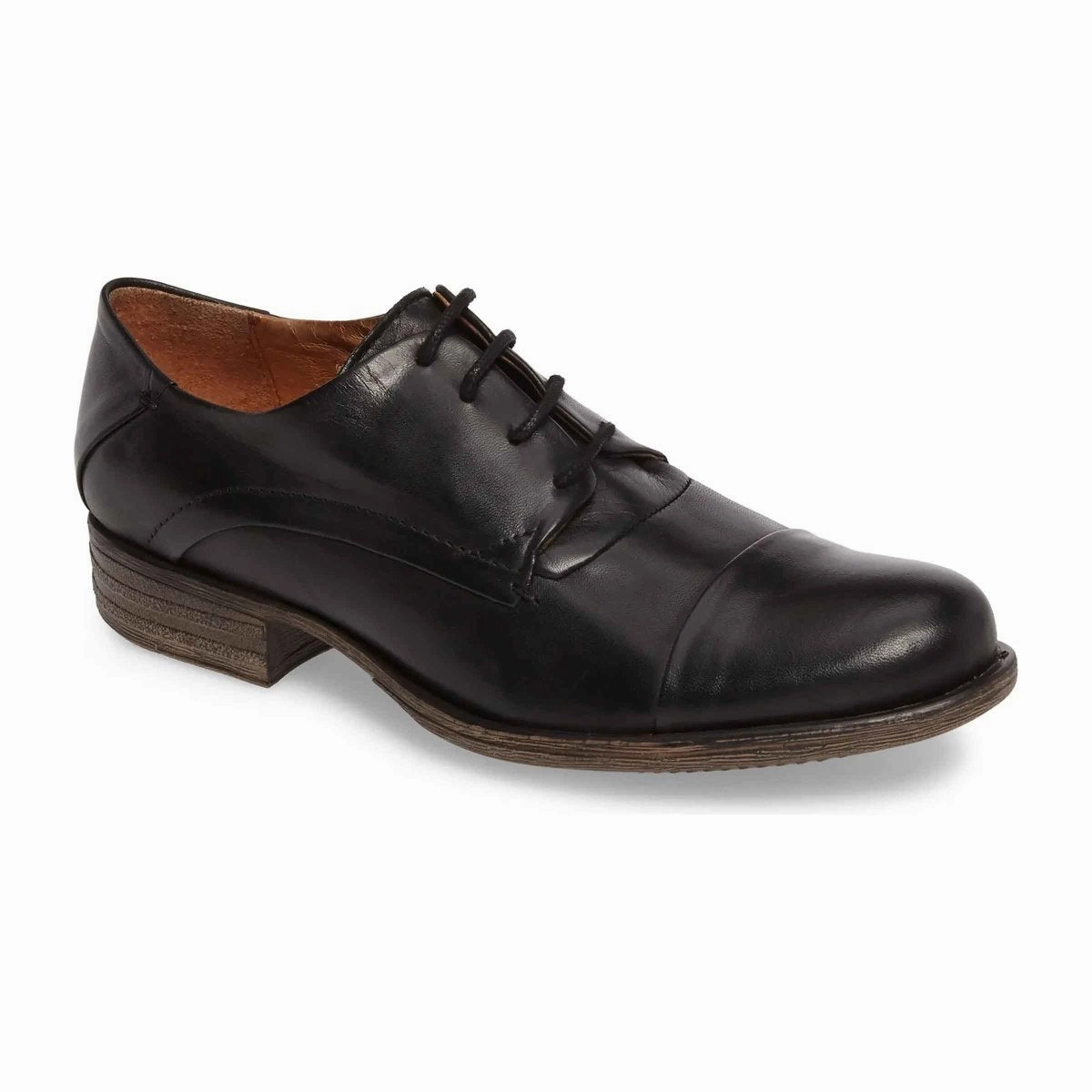 Oxfords Size 5 Miz Mooz Women's Letty Black