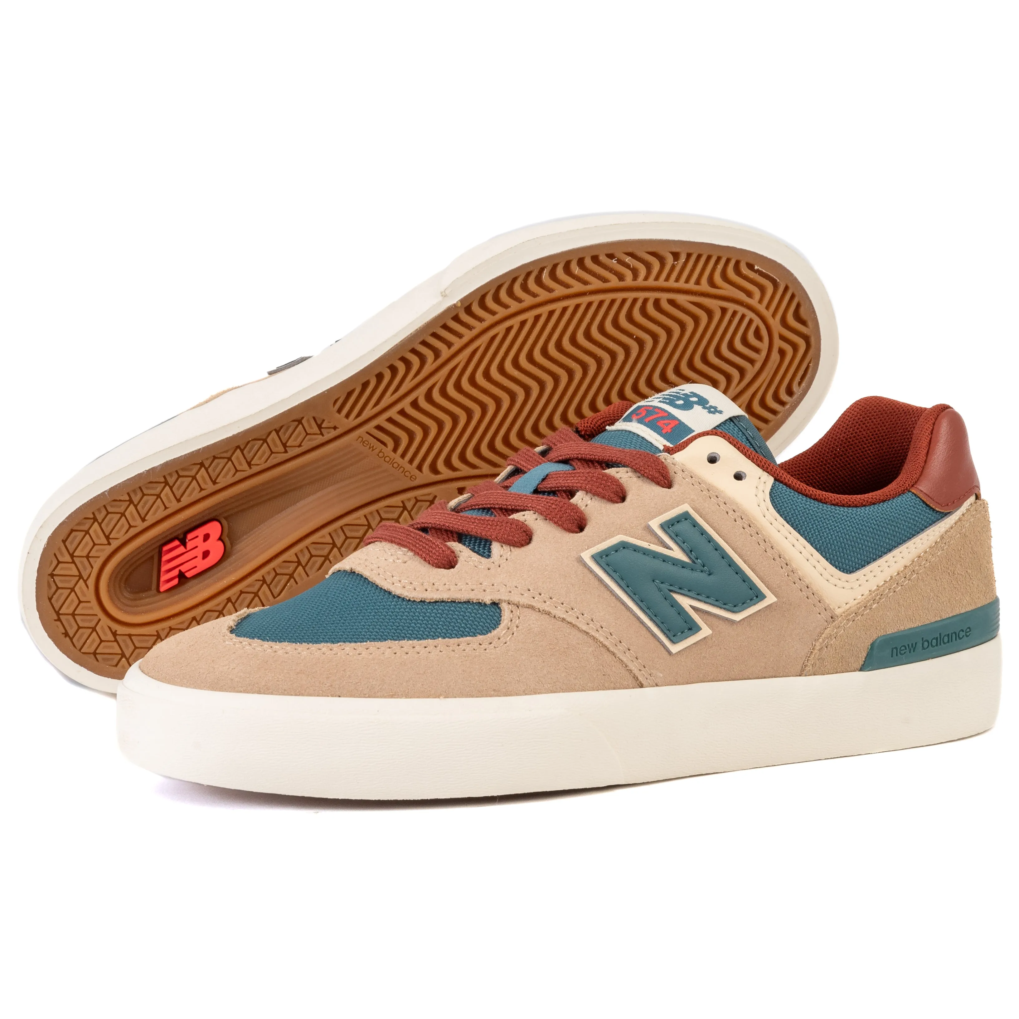 New Balance - 574 VTF (Brown/Green) *SALE Most Famous New Balance Shoes