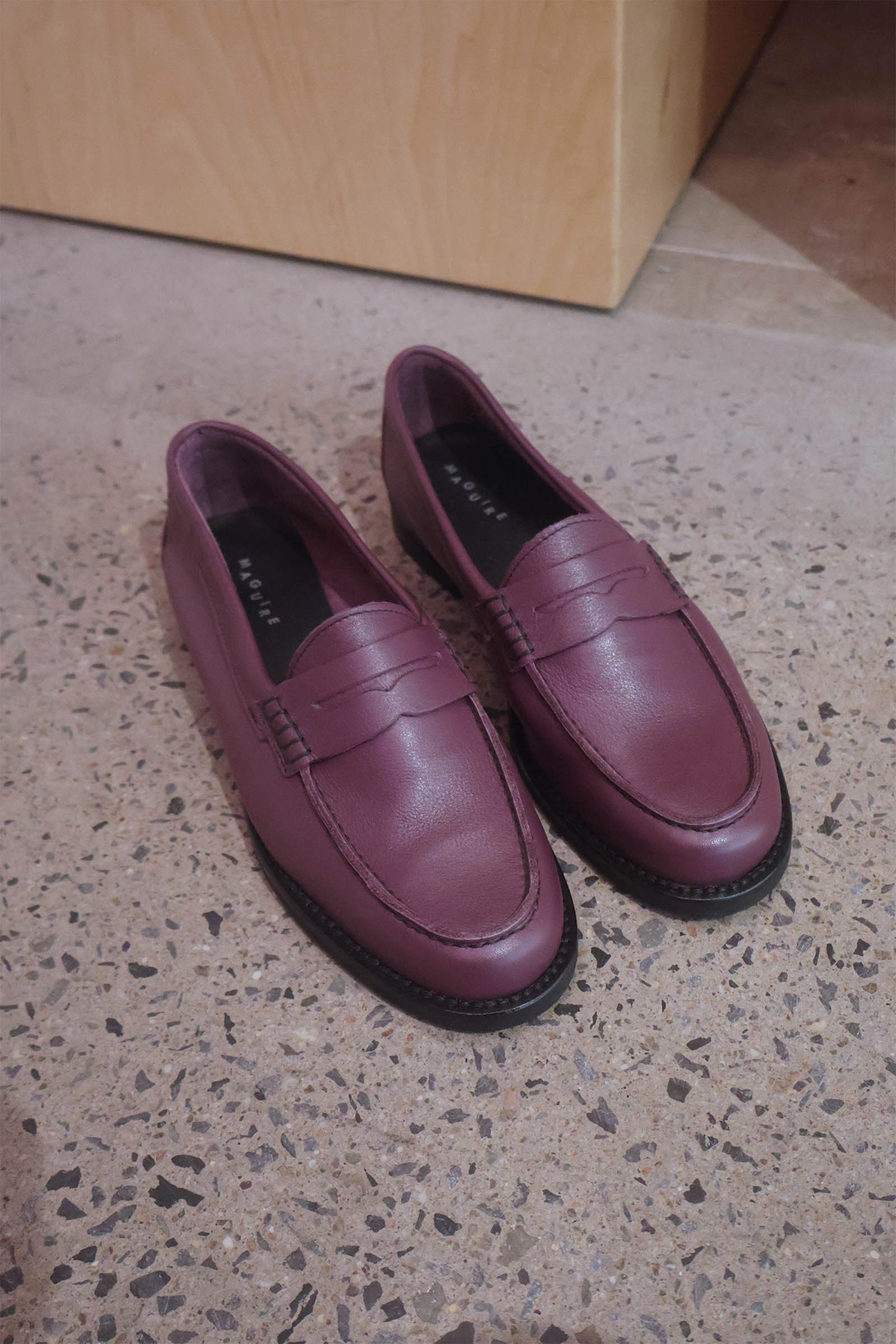 Napoli Plum Loafer Yves Saint Laurent Loafers