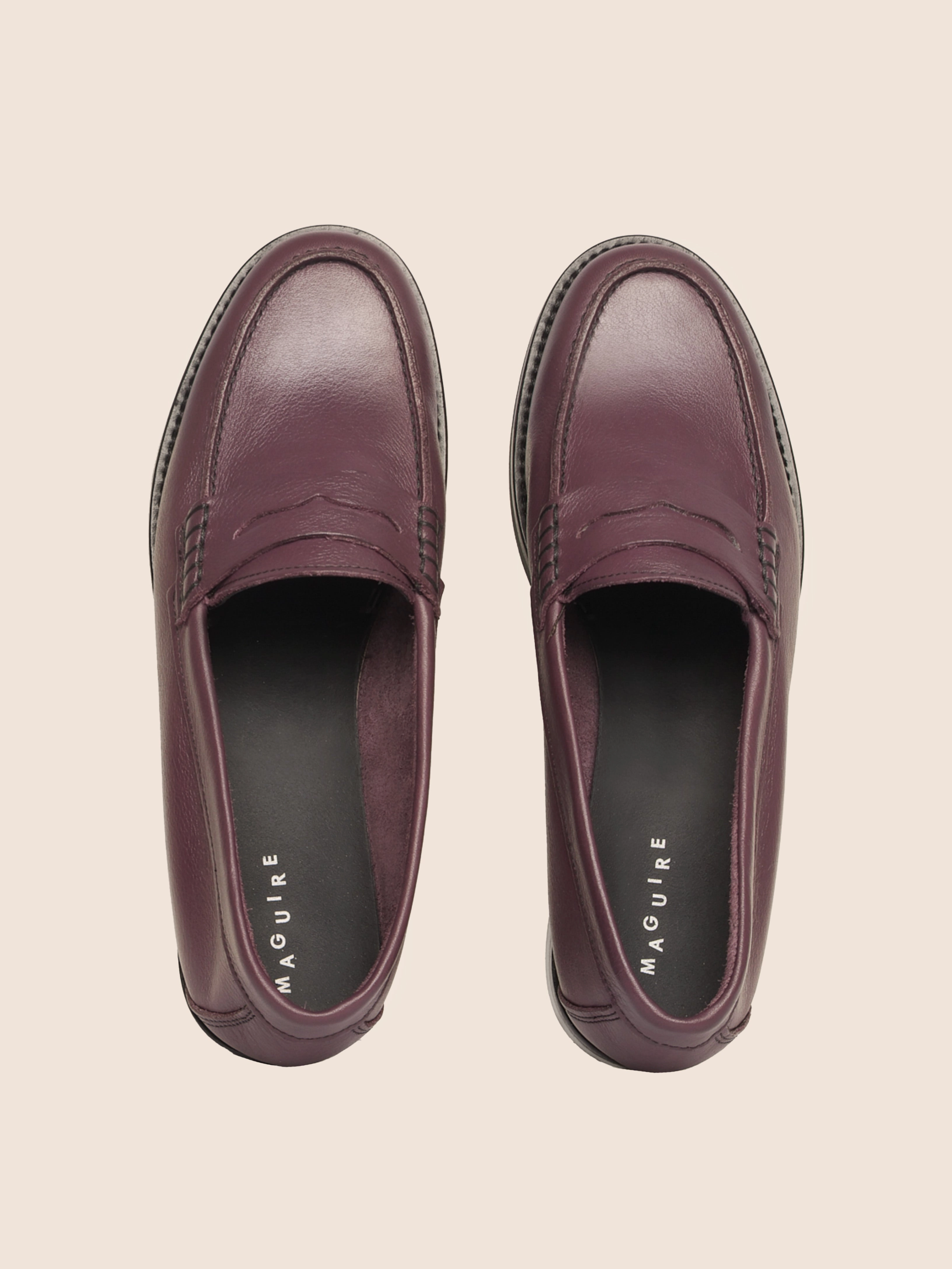 Bread Loafers Bakery Napoli Plum Loafer