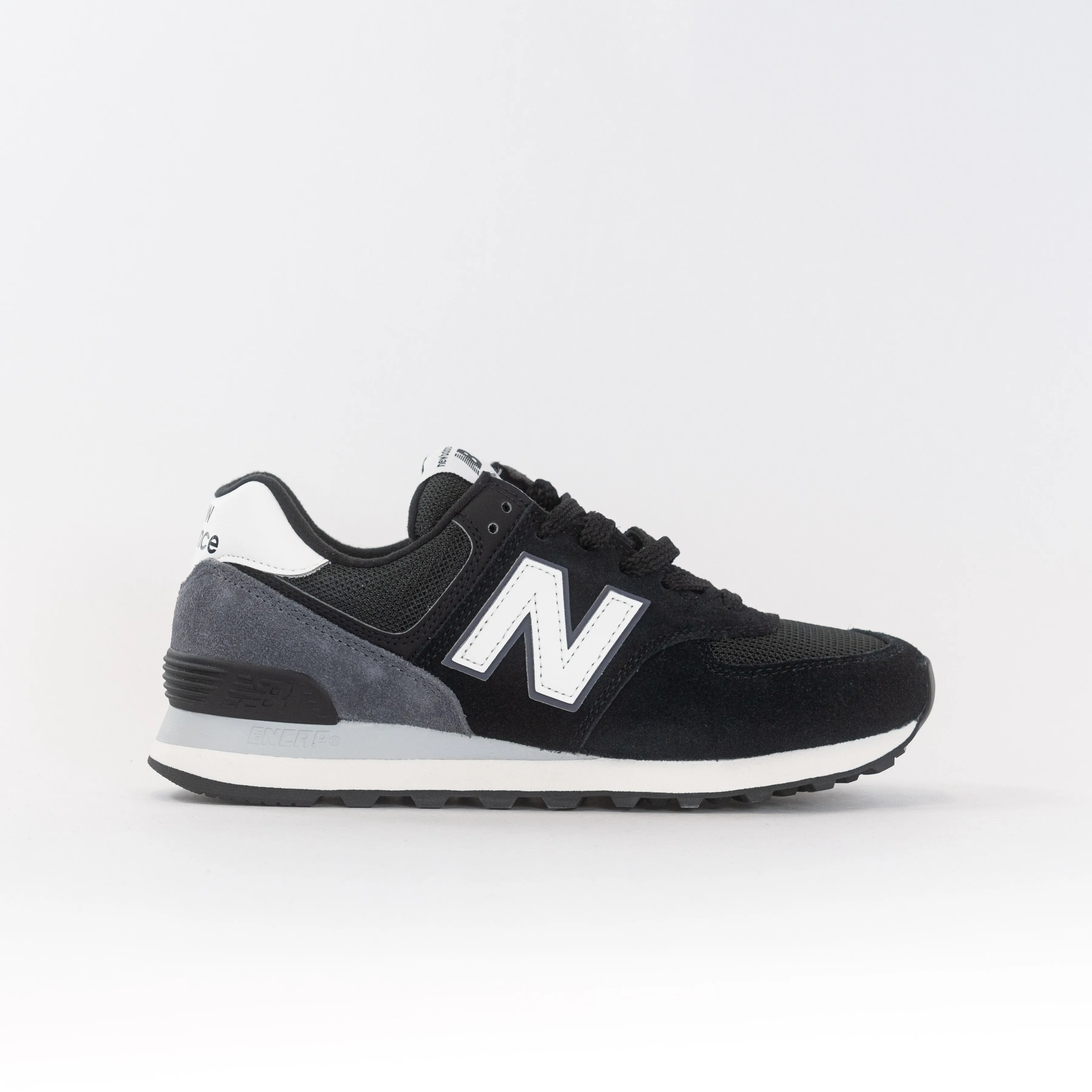New Balance 574 (UNISEX) - Black New Balance Cleats Metal