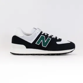 New Balance Store In Dc New Balance 574 (UNISEX) - Black/White/Marsh Green