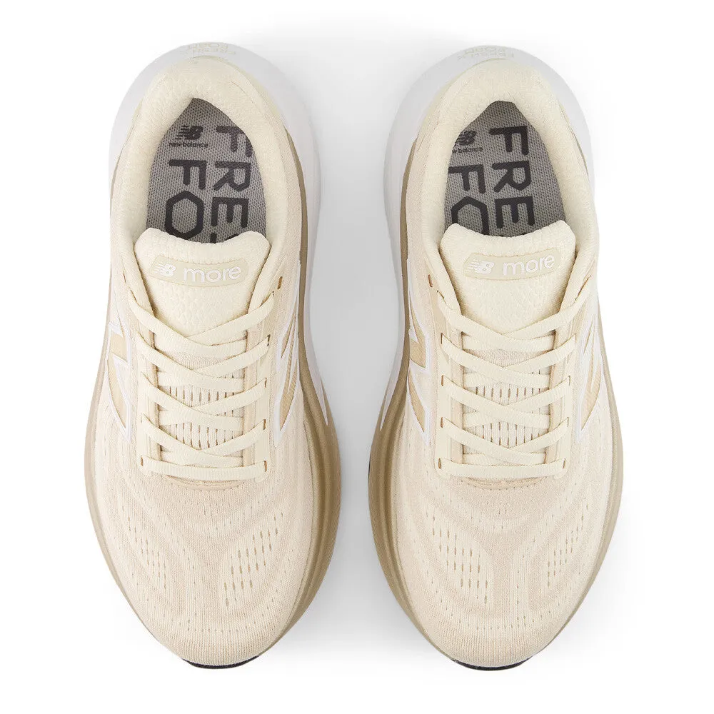 0 Drop Trail Running Shoes New Balance Fresh Foam X More V6 Ladies Running Shoe (Cream)