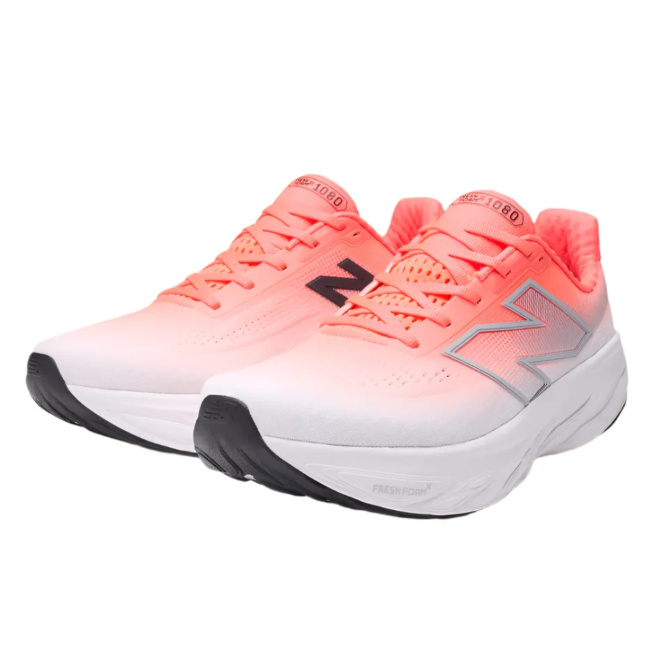 New Balance Men's 1080 V14 Running Shoes in Urgent Red/Rain Cloud/Black AW25 New Balance 574 Kids