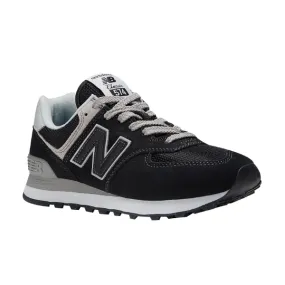 New Balance Gym Shoes Mens New Balance Women's 574 Core Black/White